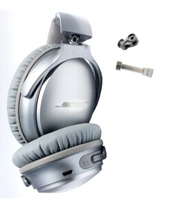 Bose QC35 Wireless Headphone QC 35 45 Headband Hinge Swivel Frame Screw Ear Pads Parts - Image 4