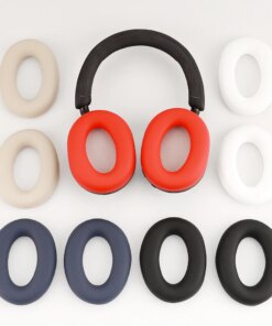 Alternative view of Sony WH-1000XM5 XM5 Earphone Ear Headband Silicone Cover Pads Sleeves
