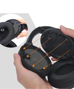 Sony WH-1000XM4 Headphone Ear Pads Cushion Foam 1000 XM4 1000XM4 - Image 3