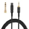 6.35mm Mini XLR OFC Spring Coiled Audio Cable ISK HP-980 HD9999