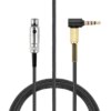 Mini XLR 3-Pin OFC Audio Cable iSK HP-980 HD-9999 Headphones 6.5mm
