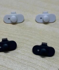 Alternative view of Bose QuietComfort 45 QC45 Headphones Power Switch usb c charger port Ear pads
