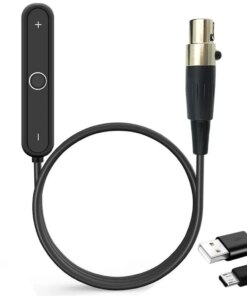 Alternative view of Mini XLR 3 Pin Bluetooth 5.0 A2DP Adapter Receiver Beyerdynamic DT 700 900 1990 1770 Pro X