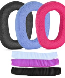 Alternative view of Logitech G435 Gaming G 435 Headphones Headband ear pads tape covers woven
