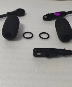 Alternative view of Microphone Foam Bose A20/ A30/ David Clark/ Lightspeed Aviation Headphone Mic Windshield