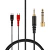 Sennheiser HD 25 25-1 25-C 25-13 II SP 222 224 230 250 Linear I II Audio Cable OFC 6.35mm