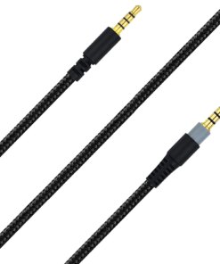 Alternative view of JBL Quantum One 1 400 600 610 800 810 910 Headsets OFC Braided 3.5mm Aux Cable
