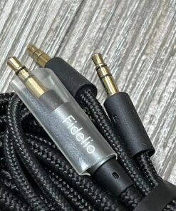 Alternative view of Philips Fidelio X3 HIFI headphones 3.5 to double 3.5 mm Audio Aux Connection cable
