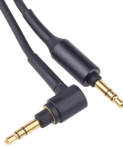 Alternative view of Sony MDR-100A MDR-100AAP MDR-H600A MDR-100ABN WH-H900N MDR-1A MDR-1ADAC Aux Audio Cable Adapter 3.5mm