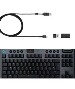 Alternative view of Logitech G915 G913 TKL Keyboard Cable Micro USB Adapter 2 meter