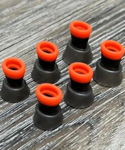 Alternative view of Jabra Elite 65e Evolve 75e In-ear Wireless Earphones silicone Ear tips buds silicone sleeves