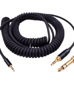 Shure Aonic 40 50 Bluetooth Wireless NC Headphones 6.35mm Spring Coiled 3.5 to 2.5 mm Audio Cable - Image 4