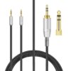 Hifiman HE-R7DX HE-R9 Deva Pro Edition XS Headphones 3.5 Trs plug Adapter OFC 6.35mm