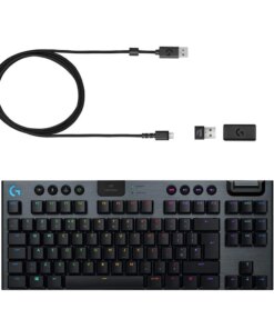 Alternative view of Logitech G915 G913 G715 TKL Keyboard Micro USB Female Adapter