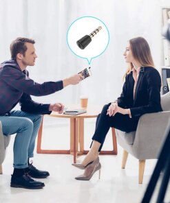Alternative view of Nintendo Switch Wii PS5 PS4 PS3 TRRS Aux 3.5mm Tiny Omnidirectional Mic Microphone