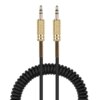 Bose Sounddock Portable II III XT Lifestyle V35 135 Digital Coiled Audio Cable 3.5mm