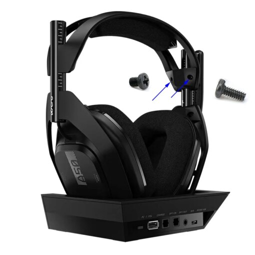 ASTRO Gaming A50 A40 Headset Headband Repair Screws and Ear pads