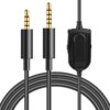 Astro A10 A40TR A40 TR Headsets Xbox PS4 Audio Cable Vol Control Mic 3.5mm