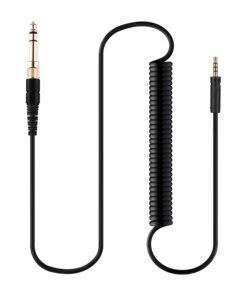 Alternative view of Sennheiser MOMENTUM HD430 HD450BT HD4.40BT HD458BT HD4.50BTNC 6.35mm Plug 2.5mm Spring audio Cable