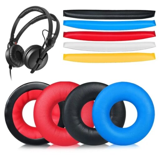 Sennheiser HD25-1 II HD25 HD25SP 25SP-II Headset Earpads Headband foam Cushion cover