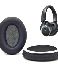 Alternative view of Audio-Technica ATH-ANC7 ATH-ANC7B ATH-ANC9 ATH-ANC27 ATH-ANC29 ATH-ANC70 ear pads cushion foam cover
