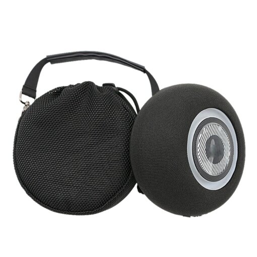 Soaiy S75 Bluetooth Speaker Ball Round Loudspeaker Shoulder Bags Case