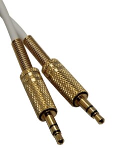 Alternative view of Marshall Acton II Stanmore II Woburn II Stockwell Bluetooth Speaker AUX 3.5mm Coiled Audio Cable