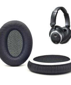 Alternative view of Audio-Technica ATH- ANC7 ANC7B ANC9 ANC27 ANC29 ANC70 earpads cushion cover