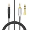 Sennheiser HD400PRO HD 2.20S 2.30 2.30i 2.30G Headphones 6.35mm TRS Aux 3.5 - 2.5 mm OFC Audio Cable
