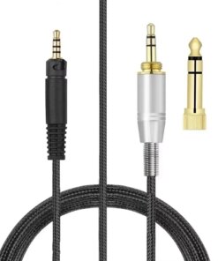 Sennheiser HD400PRO HD 2.20S 2.30 2.30i 2.30G Headphones 6.35mm TRS Aux 3.5 - 2.5 mm OFC Audio Cable