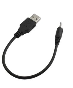 Alternative view of USB to 2.5mm Male Charging Cable for JBL Synchros S400BT J56BT E40BT E50BT S700 / Harman Kardon Harkar BT Harkar-BT Headphones