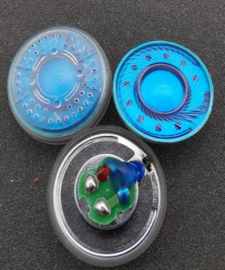 Alternative view of Hifi 15.4mm Headphone Speaker driver unit PET Blue Diamond diaphragm 32ohm 300OHM N52 magnet Bass