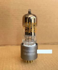 1pcs US WE 5755 420A Electronic Amps Vacuum Audio Tube Use Conversion Socket 12AX7 ECC83