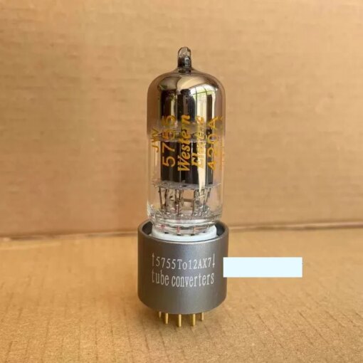 1pcs US WE 5755 420A Electronic Amps Vacuum Audio Tube Use Conversion Socket 12AX7 ECC83