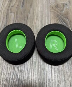 Alternative view of Microsoft Xbox wired/wireless headphones Headband Cushion Rubber Mesh Ear pads