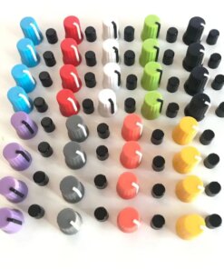 36pcs Rotary Knob NI For Traktor Kontrol Z1 Z2 S2 S4 S5 S8 DJ Controller Mixer