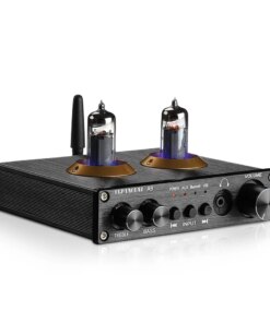 6K4 Vacuum Bile Tube Pre amplifier NE5532 OP AMP AUX BT Bluetooth 5.0 USB RCA HIFI headphone Preamp 16-300ohm