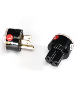 Alternative view of DD ddHiFi PC150 Audiophile Power Cord DIY , Retro-Style Tuning, USA model Only