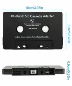 Alternative view of Tape Cassette adapter to Bluetooth 5.0 Car Audio Car MP3 Converter