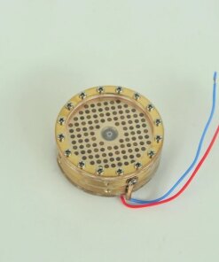 Alternative view of 32MM microphone capsule DC bias recording capacitor mic tube