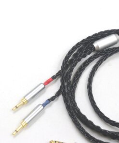 Alternative view of 6.35mm TRS 4.4 3.5 mm 4pin Audio Cable for Sonus Faber PRYMA Sivga Oriole SV021 1MORE H1707 Monolith M1060C Haldane HIFI 152-strands