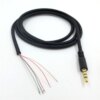 Hyper X S A0NB Headphone Audio Cable Open End TRS 5 Wire 3.5mm Plug