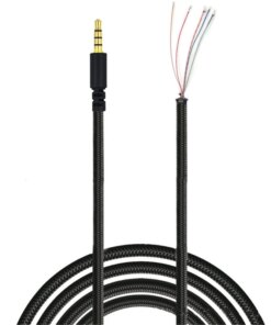Alternative view of Hyper X S A0NB Headphone Audio Cable Open End TRS 5 Wire 3.5mm Plug