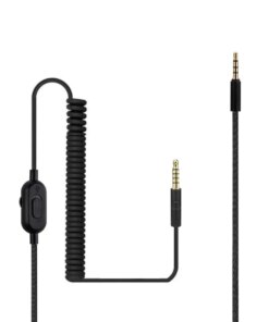 Logitech G233 G433 GPRO X Headset Audio Cable 3.5mm Microphone switch Volume knob