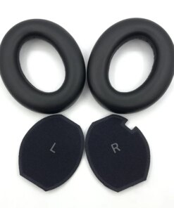 Alternative view of Sennheiser Momentum 4.0 Wireless Headphones ear pads foam cover cushions