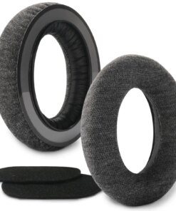 Alternative view of Sennheiser HD650 HD600 HD660S HD545 HD525 HD535 Velour Fabric ear pads cushion foam cover