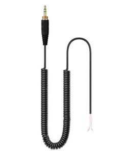 6.35mm Audio Cable Spring Coiled Beyerdynamic T 70 90 DT 240 440 660 770 860 880 990 1350 Pro - Image 3