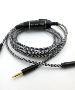 Alternative view of 2.6m Adapter Braided Audio Cable 1 To 2 3.5mm for Elgato HD60 S+ HD60 Pro Capture Card NS Switch/PS4