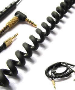 Alternative view of Audio Cable Microphone Vol Control for Marshall Major II 2 3 III Monitor MID Headphones