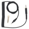 Audio Cable with 3.5mm Plug 6.3mm Adapter for Pioneer DJ HDJ CUE1 HDJ CUE1BT X5 X7